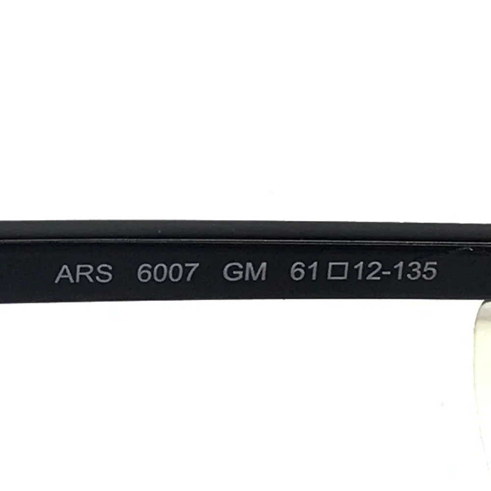 Alberto Romani Eyeglasses Frames ARS 6007 GM Gunmetal Aviator Wire Rim 61-12-135